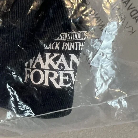 Marvel Wakanda Forever Black Gold Panther Baseball Cap x Sprite Collab Hat - Picture 5 of 8